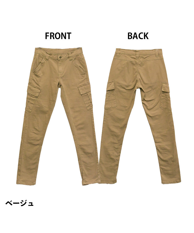 アットワン atONE ツイルカーゴパンツ (BEIGE) ベージュ