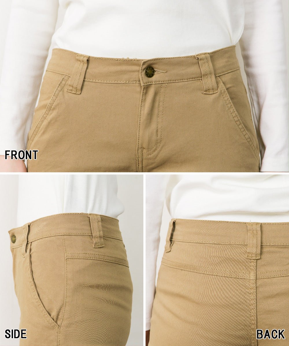 アットワン atONE ツイルカーゴパンツ (BEIGE) ベージュ