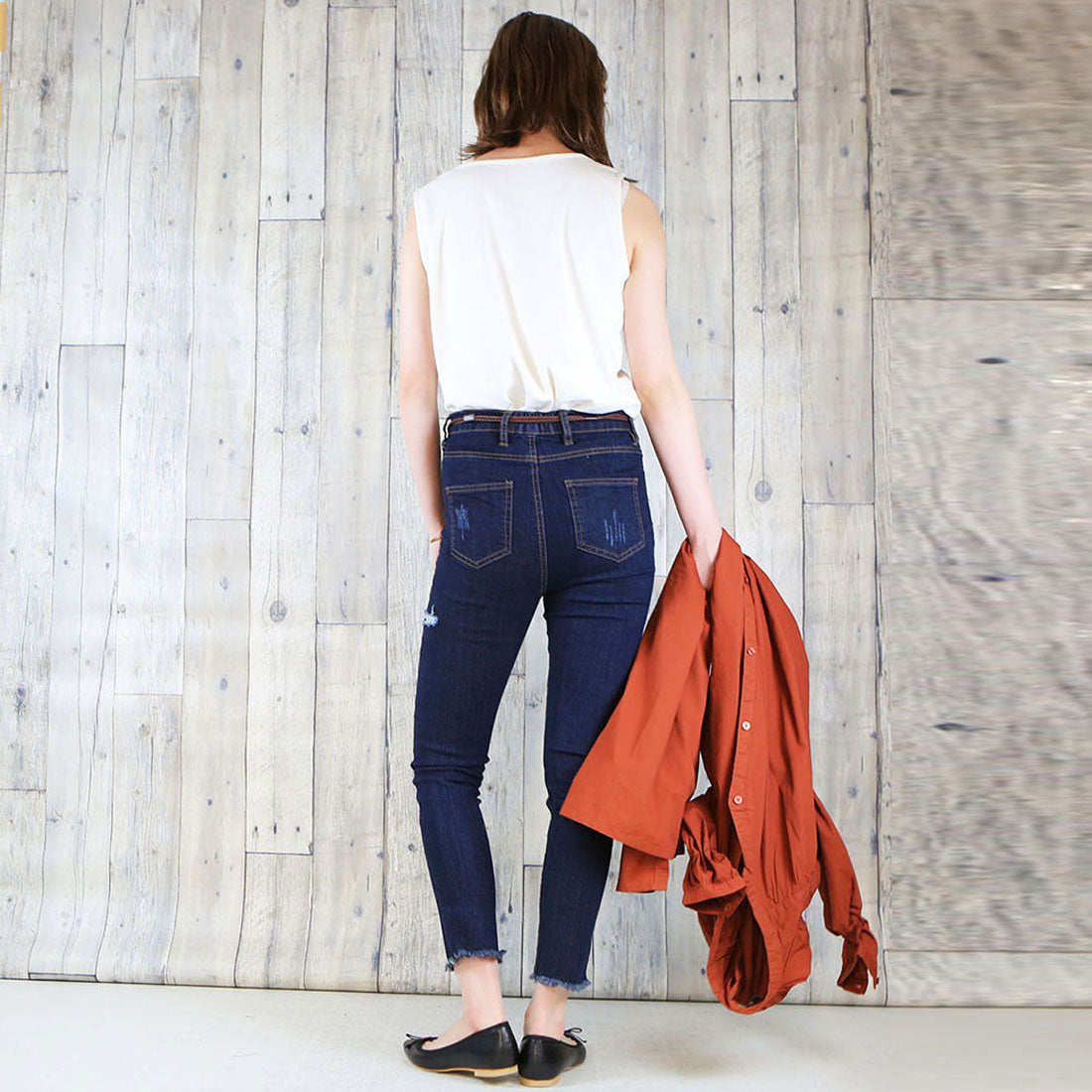 アットワン atONE ストレッチダメージスキニー