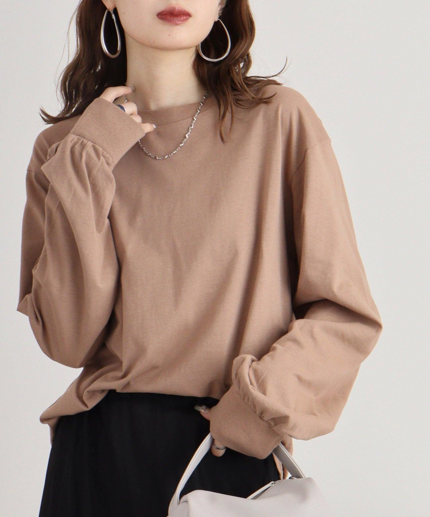 アットワン atONE プチハイネックロングスリーブプルオーバー (MOCHA) モカ