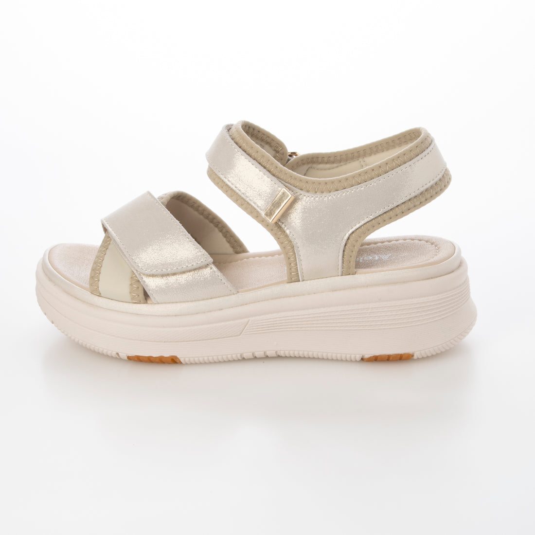 Atelier Atelier 【3E】【Lightweight】 Stretch Material Cross-Belt Sports Sandals