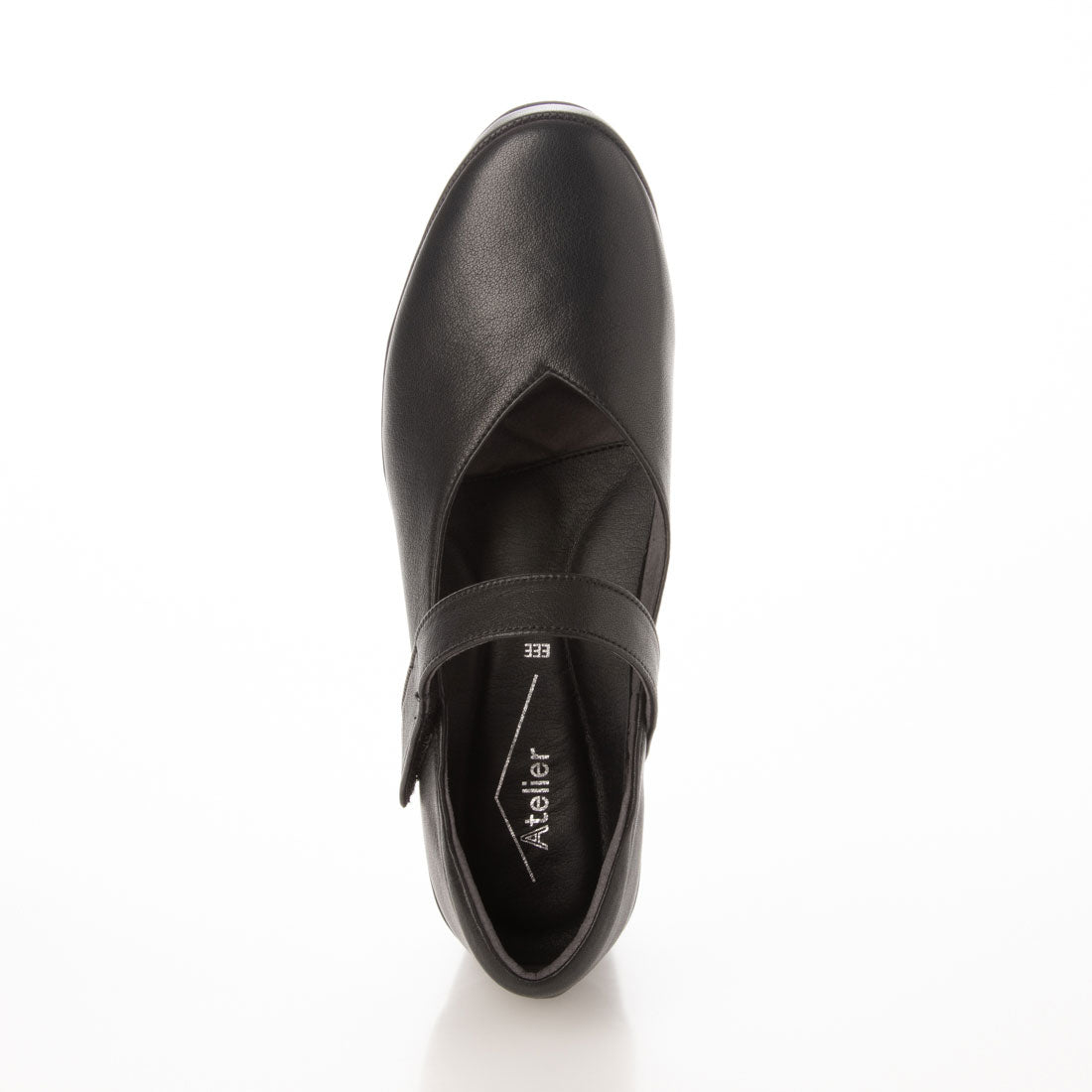 アトリエ Atelier 【3E】Vカットストラップシューズ