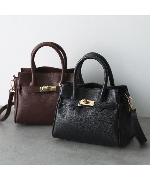 オウレンティ AULENTTI AULENTTI ショルダーバッグ FB 05600 MINI DO ハンドバッグ (NERO/BLACK/ブラック) NERO/BLACK/ブラック