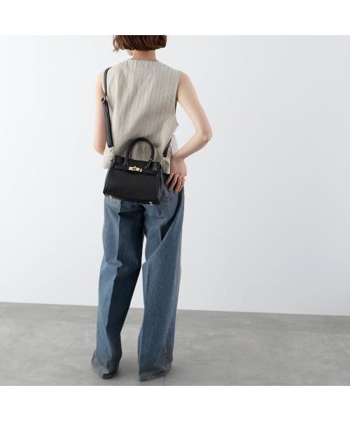 オウレンティ AULENTTI AULENTTI ショルダーバッグ FB 05600 MINI DO ハンドバッグ (NERO/BLACK/ブラック) NERO/BLACK/ブラック