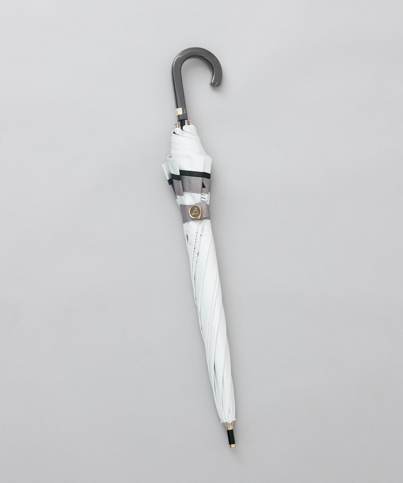 ビューランス Beaurance ロゴ刺しゅう晴雨兼用パラソル(1段スライドショート) (ミントグリーン) ミントグリーン