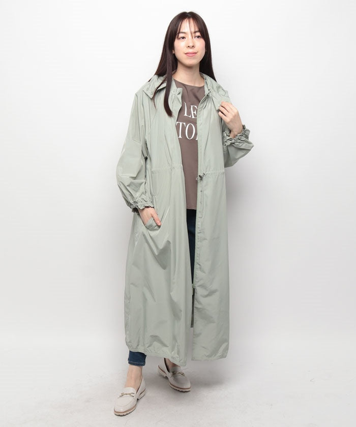 ビューランス Beaurance レインコート,カーキ