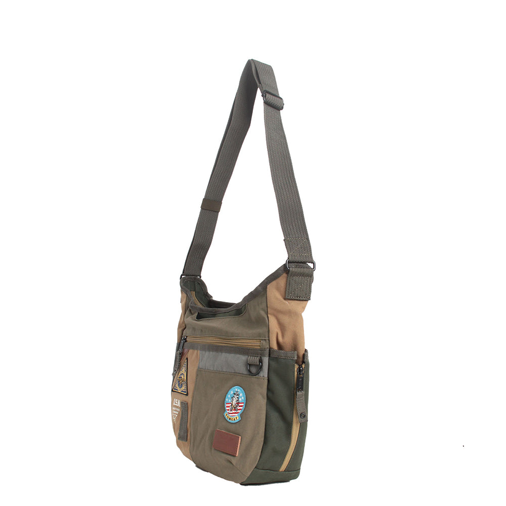 アヴィレックス AVIREX TOPGUN3 ショルダーバッグ (クロ) クロ