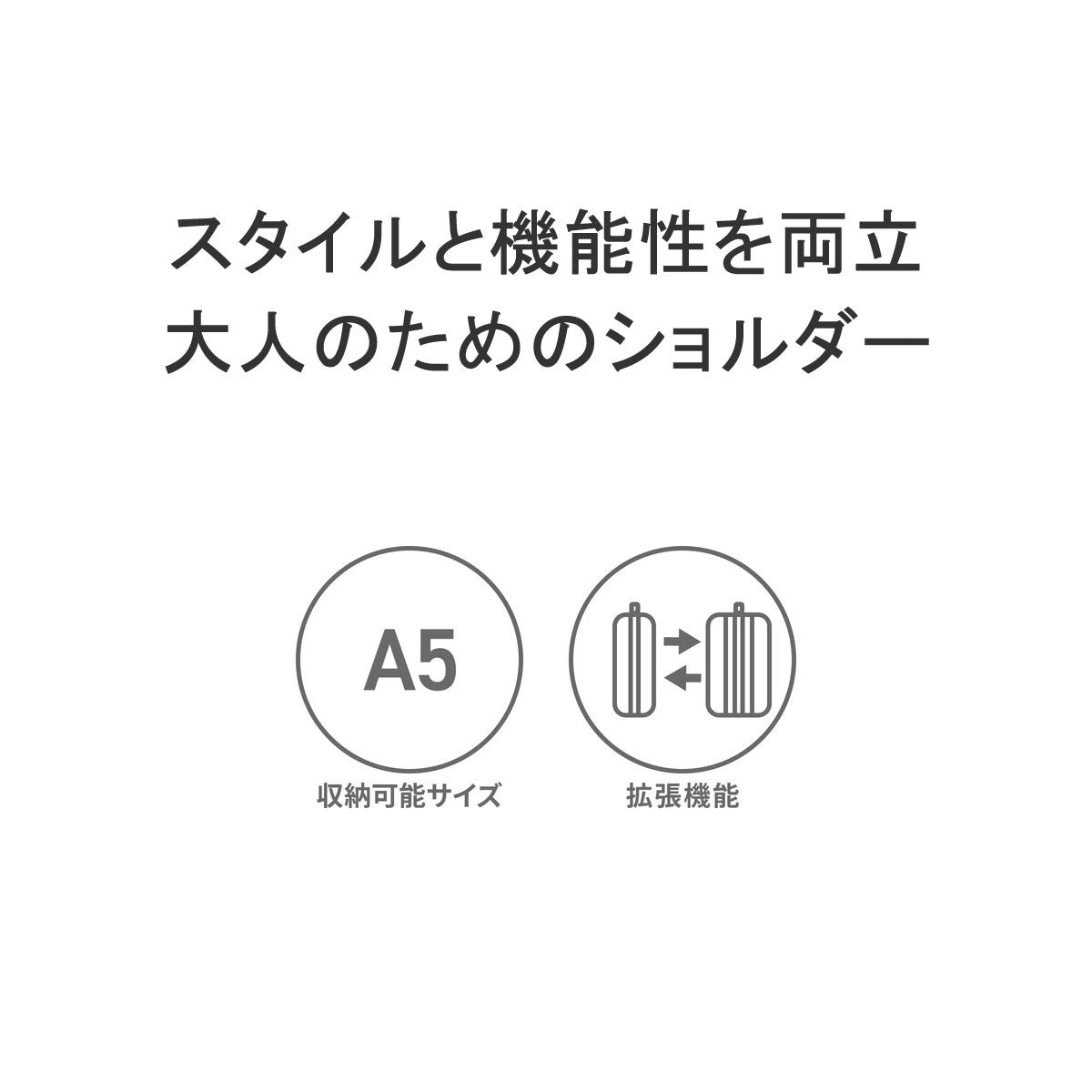 アヴィレックス AVIREX ショルダーバッグ メンズ レディース 斜めがけバッグ ブランド バッグ 斜めがけ かっこいい 小さめ 軽量 大人 エキスパンダブル STUART ミニショルダーバッグ AX5006 (クロ) クロ