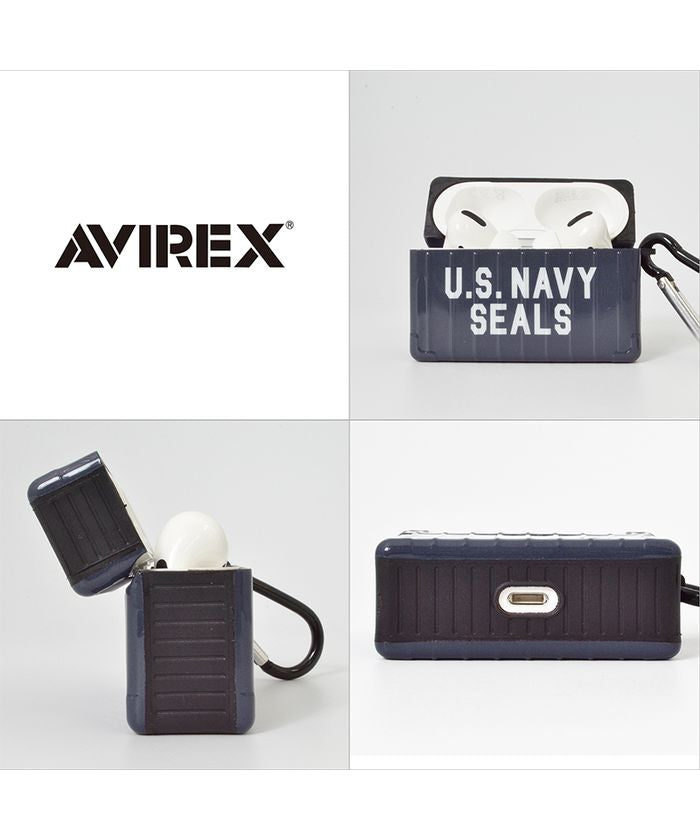 アヴィレックス AVIREX AirPods Pro ケース AVIREX アヴィレックス avirex 男士 airpods pro ケース 品牌 時尚 耳機盒