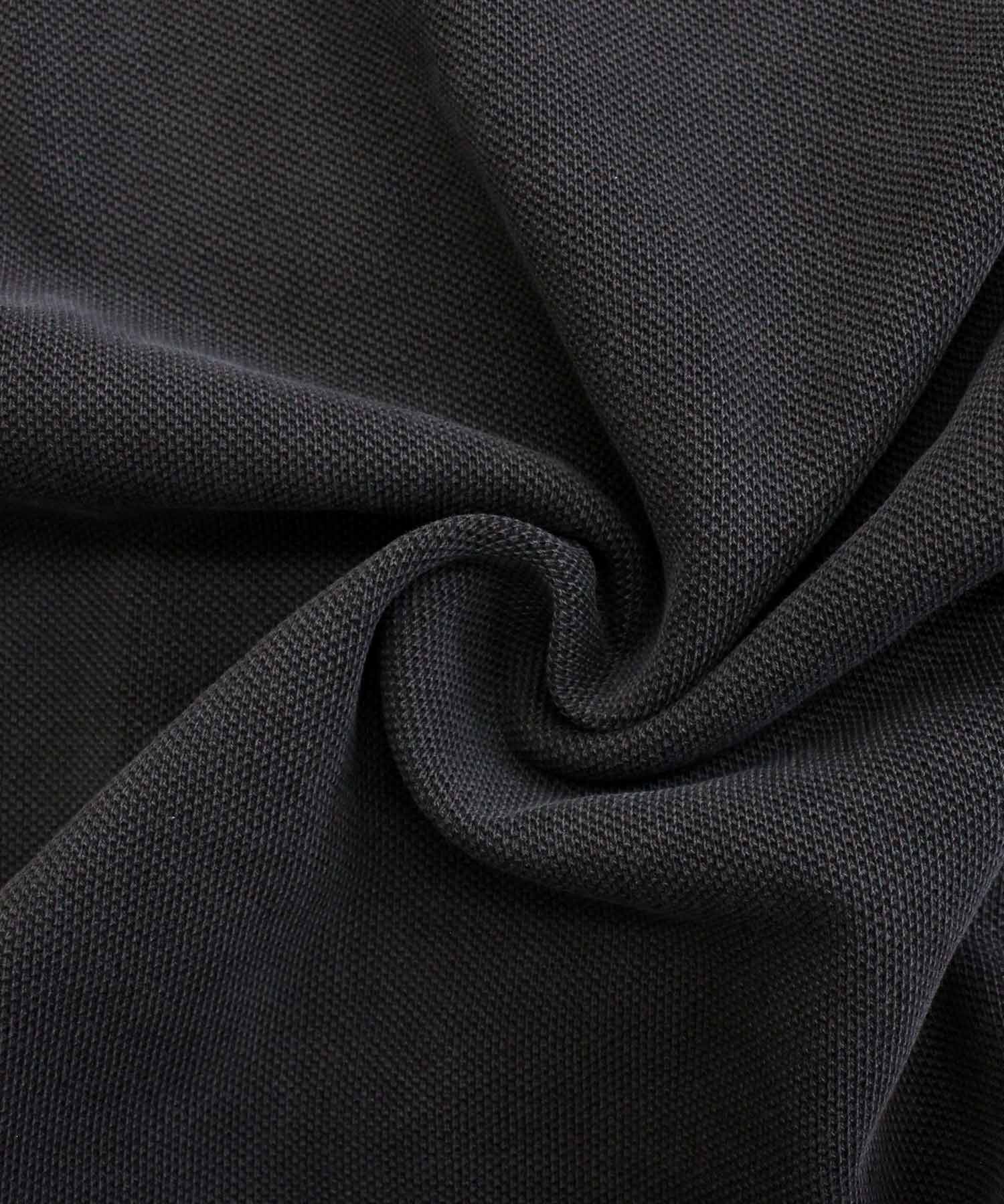 アヴィレックス AVIREX FADE WASH LAST CRUISE EMB POLO SHIRT フェイドウォッシュ ラストクルーズ 刺繍 半袖 ポロシャツ メンズ ミリタリー (3-チャコール) 3-チャコール