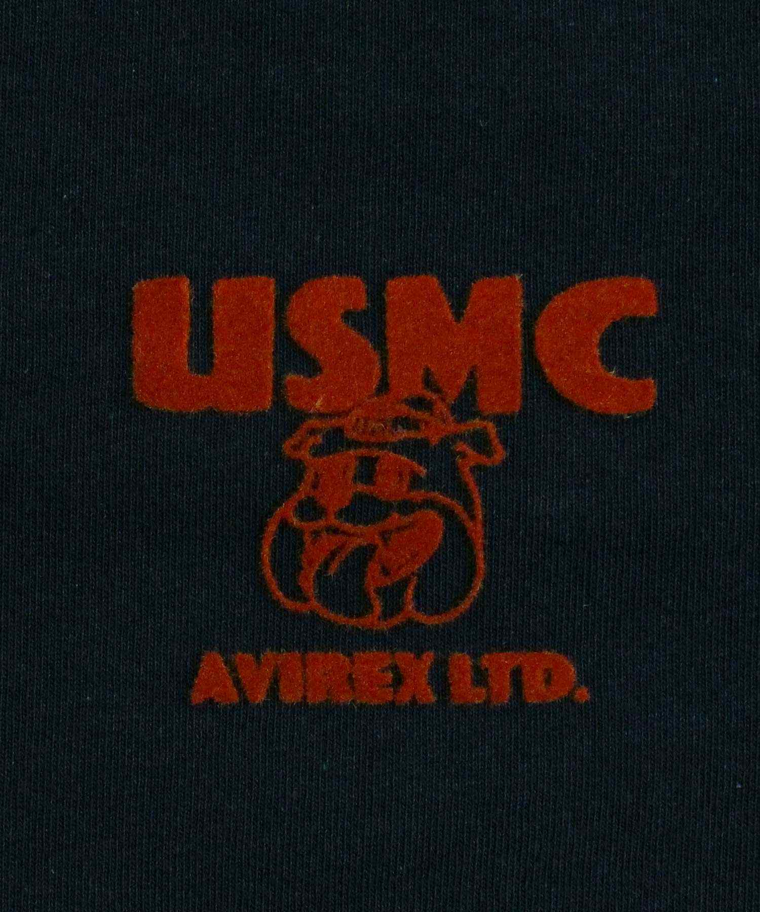 アヴィレックス AVIREX USMC BULLDOG S/S TEE ブルドック 半袖 Tシャツ ロゴ ミリタリー トップス メンズ ブランド おすすめ おしゃれ 春 夏 服 (2-ホワイト) 2-ホワイト