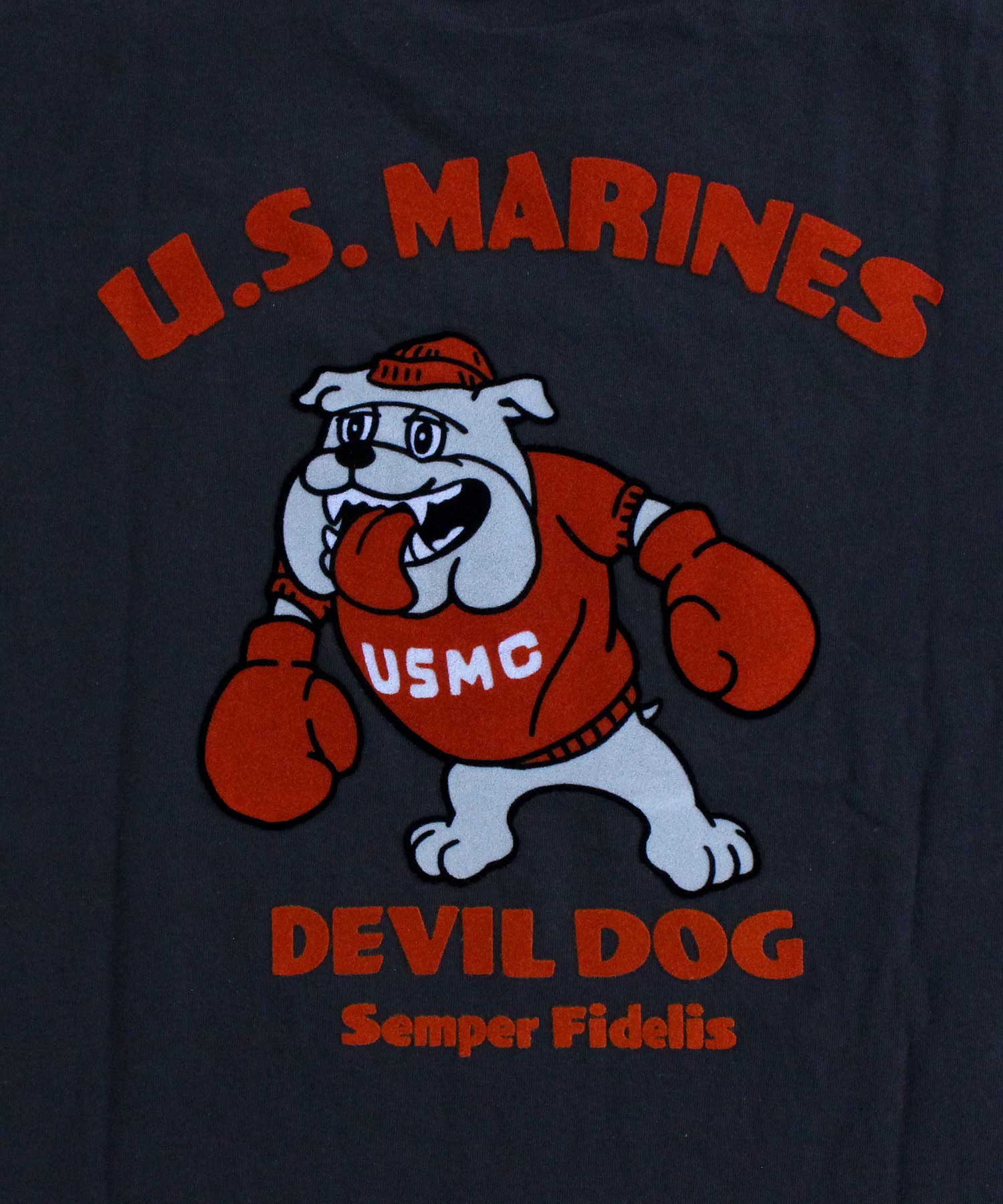 アヴィレックス AVIREX USMC BULLDOG S/S TEE ブルドック 半袖 Tシャツ ロゴ ミリタリー トップス メンズ ブランド おすすめ おしゃれ 春 夏 服 (2-ホワイト) 2-ホワイト