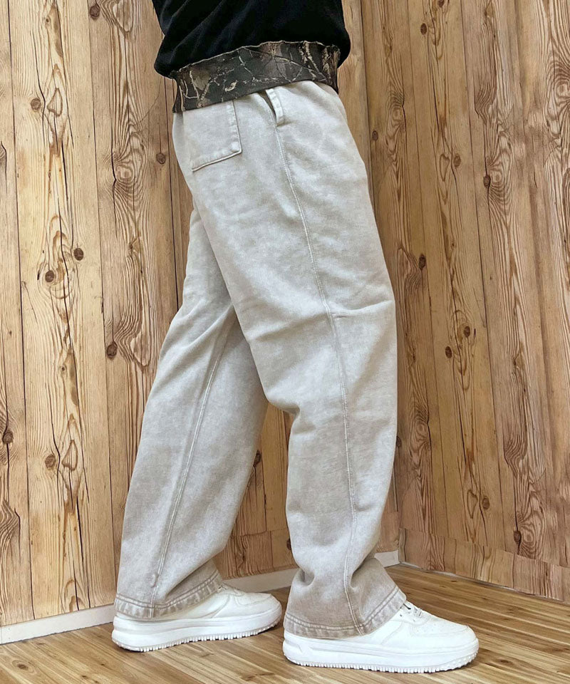 アヴィレックス AVIREX ACID WASH SWEAT PANTS アシッドウォッシュ スウェットパンツ アビレックス メンズ ブランド (1-ライトグレー) 1-ライトグレー