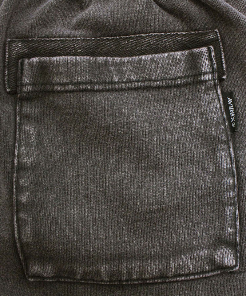 アヴィレックス AVIREX ACID WASH SWEAT PANTS アシッドウォッシュ スウェットパンツ アビレックス メンズ ブランド (1-ライトグレー) 1-ライトグレー