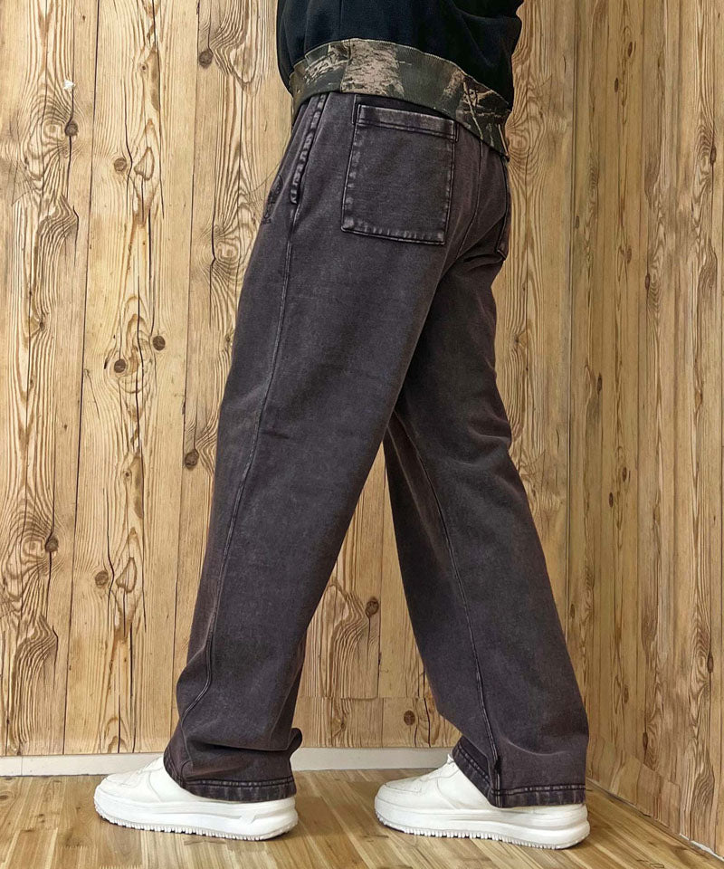 アヴィレックス AVIREX ACID WASH SWEAT PANTS アシッドウォッシュ スウェットパンツ アビレックス メンズ ブランド (1-ライトグレー) 1-ライトグレー