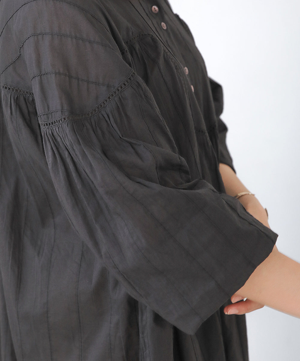 ブージュルード Bou Jeloud インド綿ボイルワンピース