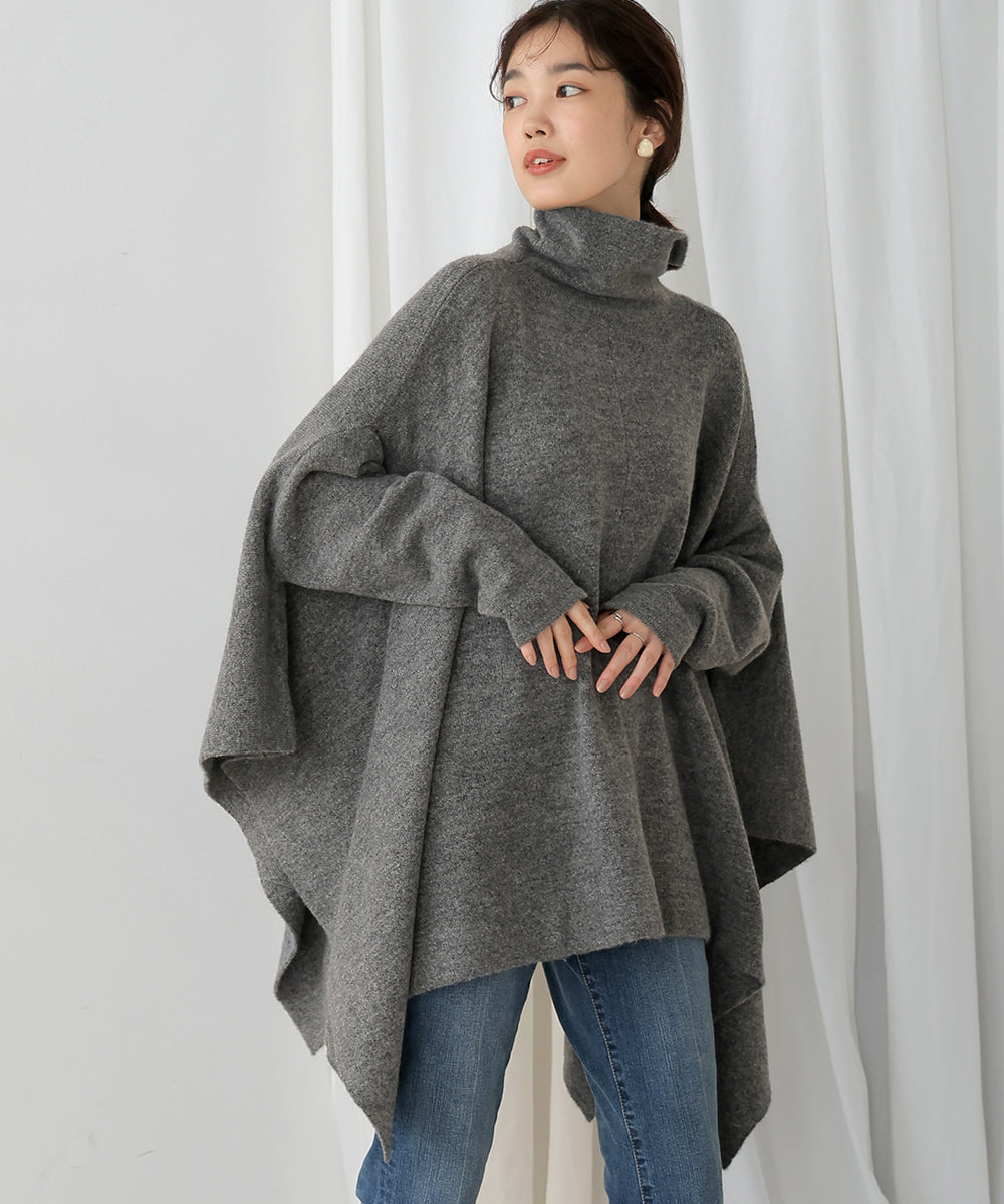 Bou Jeloud Flare Poncho Knit