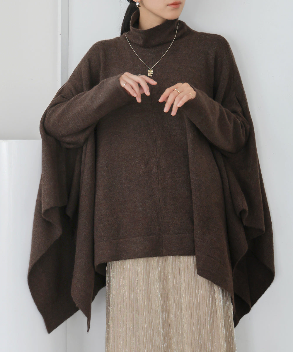 Bou Jeloud Flare Poncho Knit