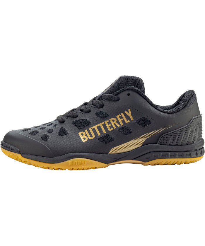 Butterfly BUTTERFLY Butterfly Table Tennis Resoline Levalis Shoes Footwear Fit Breathability Lateral Stability Grip Power Twist Prevention Mesh Upper