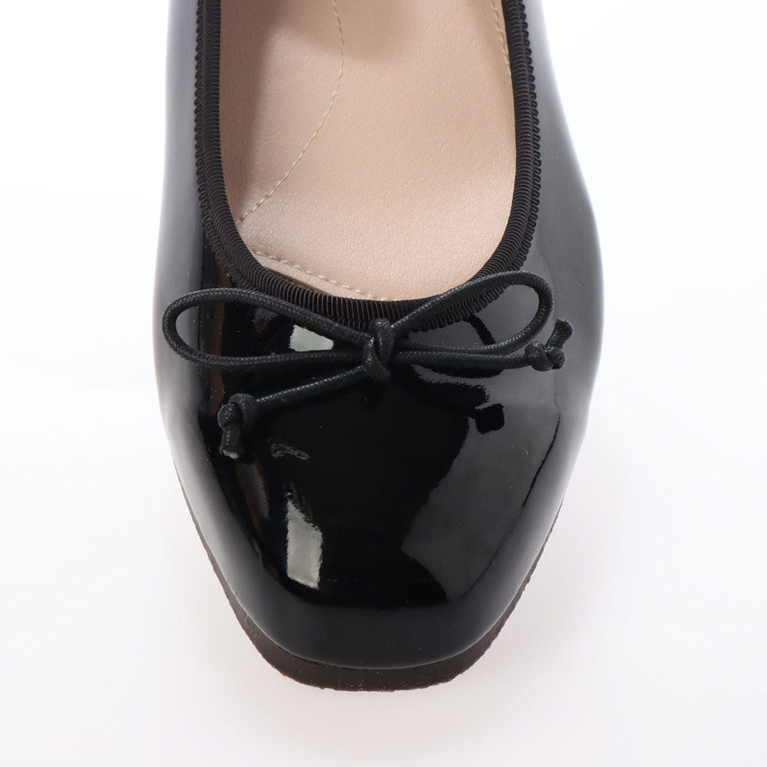 ブランコワール Balancoire glitter 日本製 晴雨兼用防水スクエアトウパンプス