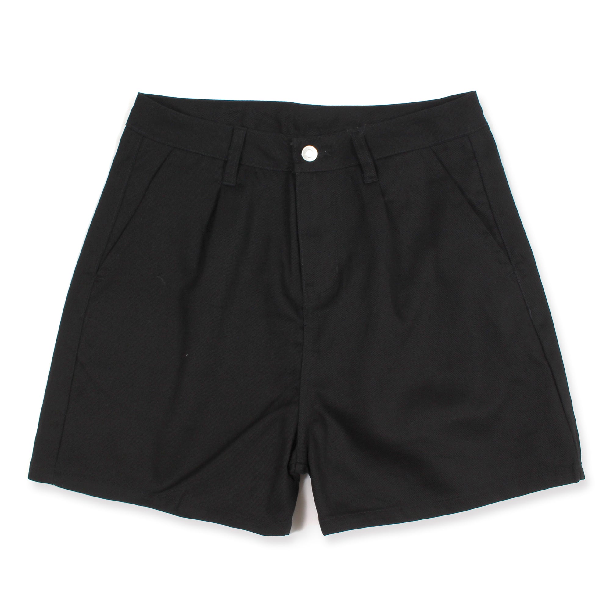 ベルシー Belle Cie ハイウエスト ショートパンツ レディース タック入り ツイル 韓国ファッション オルチャン キュロットパンツ ショーパン 短パン ゆったり ハイウェスト 春服 夏服 ショーツ ショート丈