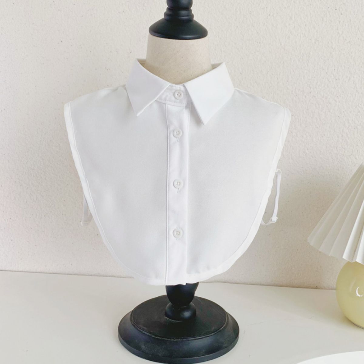 ベルシー Belle Cie シャツ つけ襟 レイヤード きれいめ チェック 無地 レース 襟 レディース 韓国ファッション 重ね着 きちんと感 おしゃれ 手軽 イメチェン 小物 (AA) AA