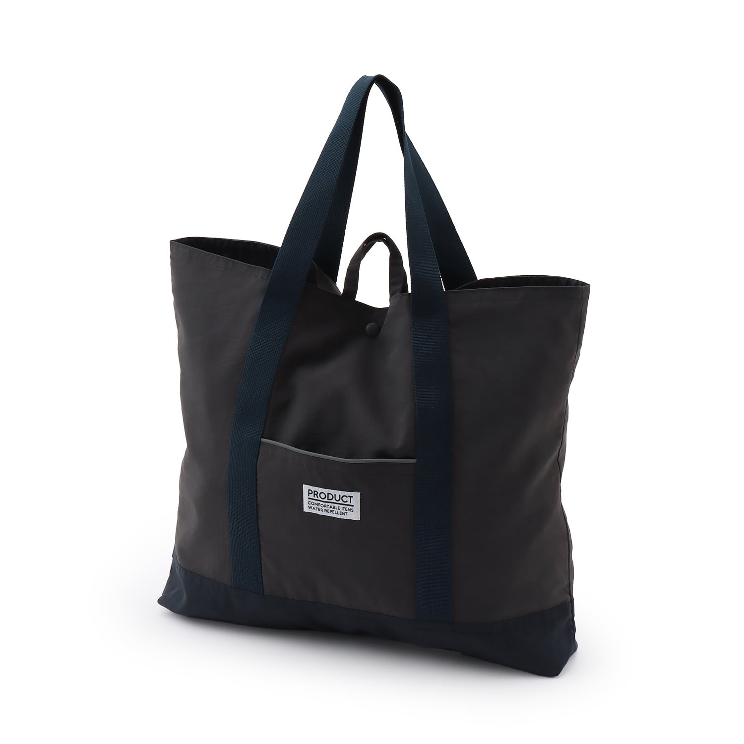 ビールーム b.ROOM 【スクール対応】【撥水・防汚・耐久・UV】レッスンバッグ(反射シート付き) (黒) 黒