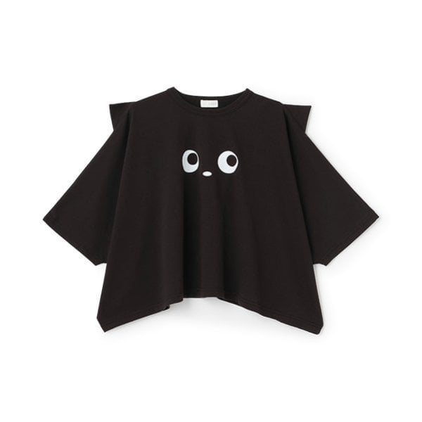 ビールーム b.ROOM 【カイテキ天竺】変形Tシャツ (黒) 黒