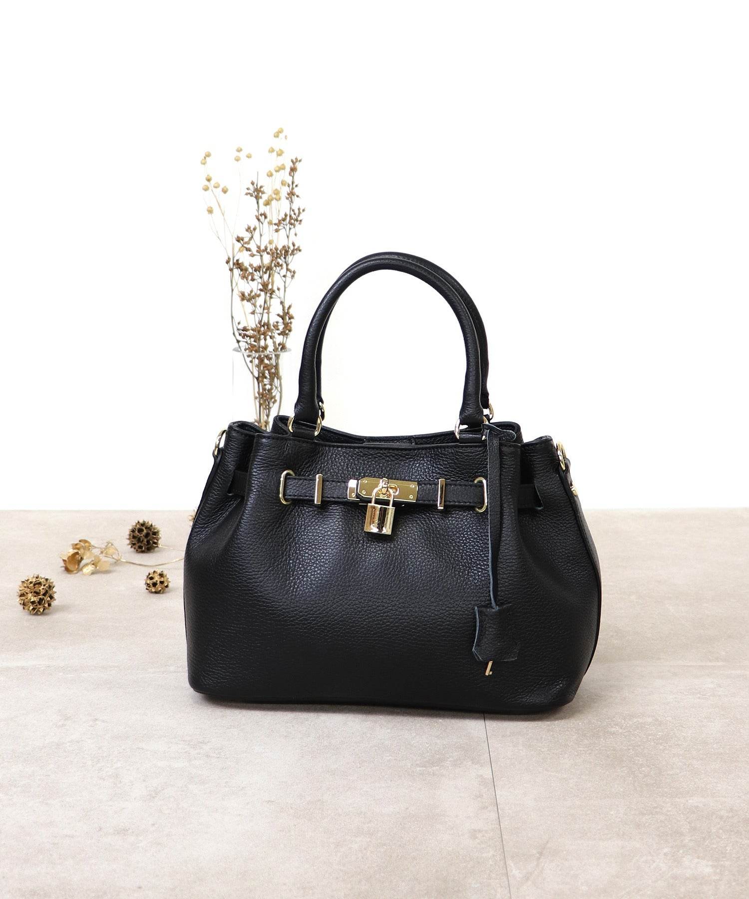 BASE BASE Italian-made genuine leather 2-way tote bag