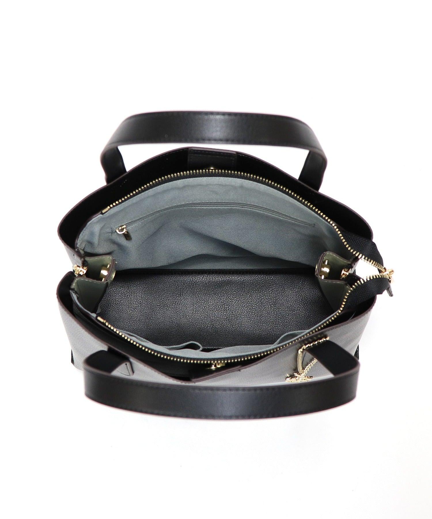 ベース BASE バイカラー三層2wayトートバッグ