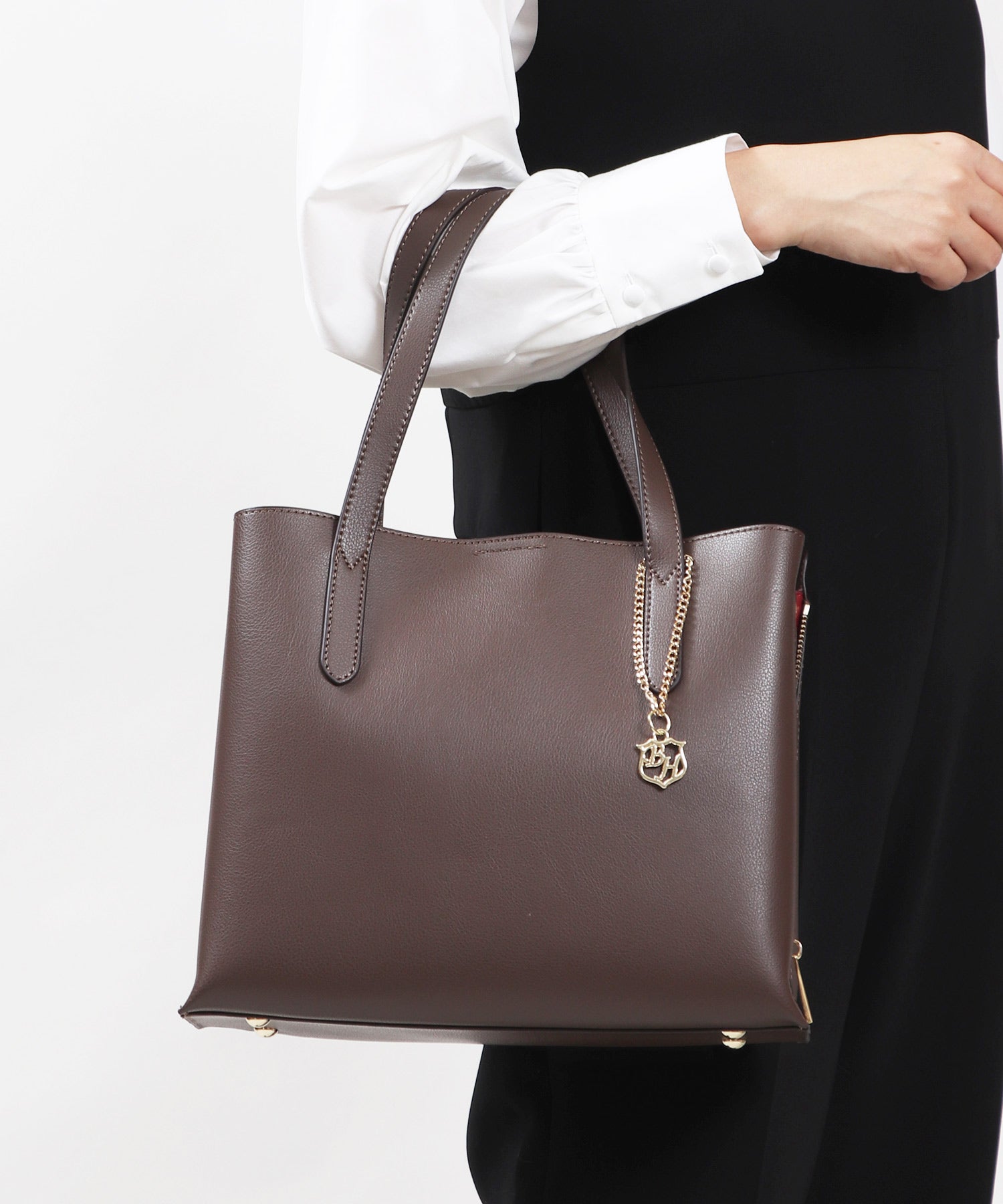 ベース BASE バイカラー三層2wayトートバッグ