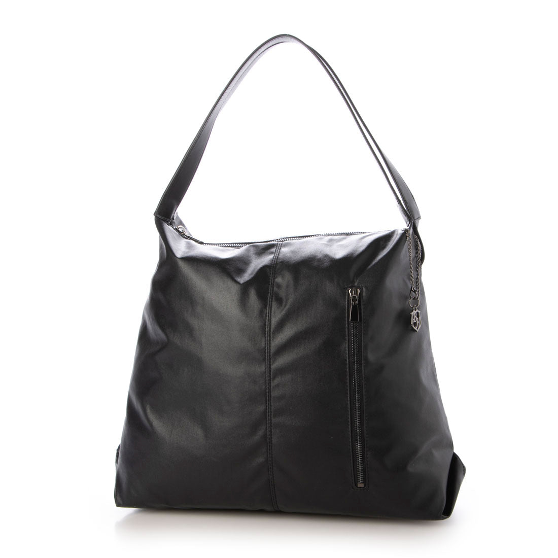 ベース BASE 【A4対応】【軽量】ナイロン トートバッグ (ブラック) ブラック