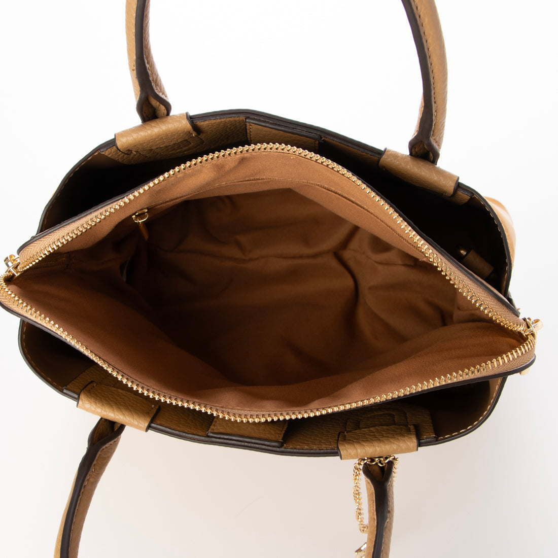 ベース BASE 【500mlペットボトル収納可】ナイロン×レザー 2WAY ハンドバッグ (グレー) グレー