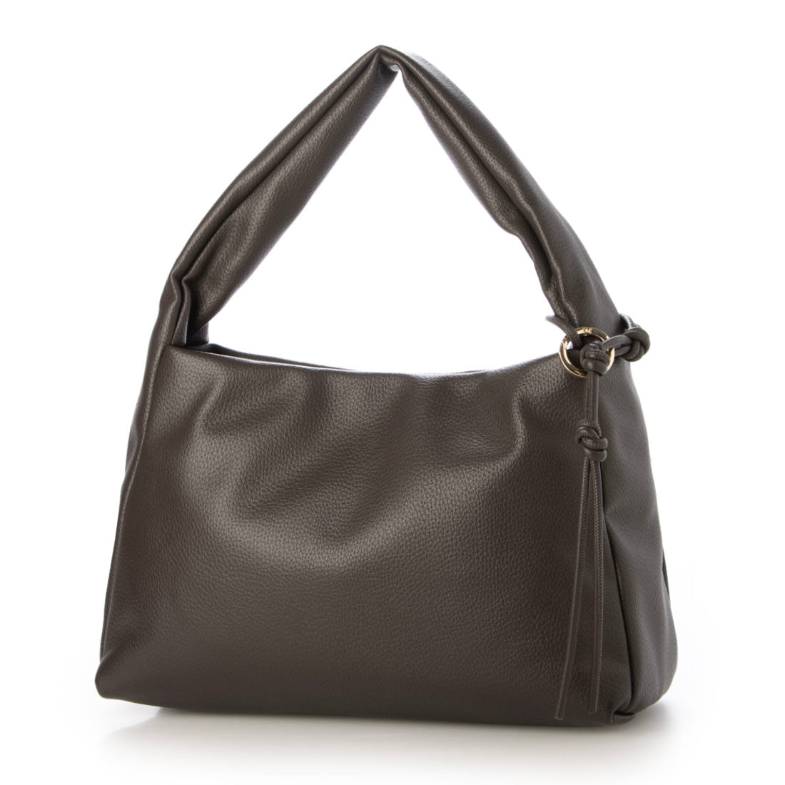 ベース BASE 【LA MARGE】【500mlボトル収納可】フェイクレザー ワンショルダー トートバッグ (オフホワイト) オフホワイト