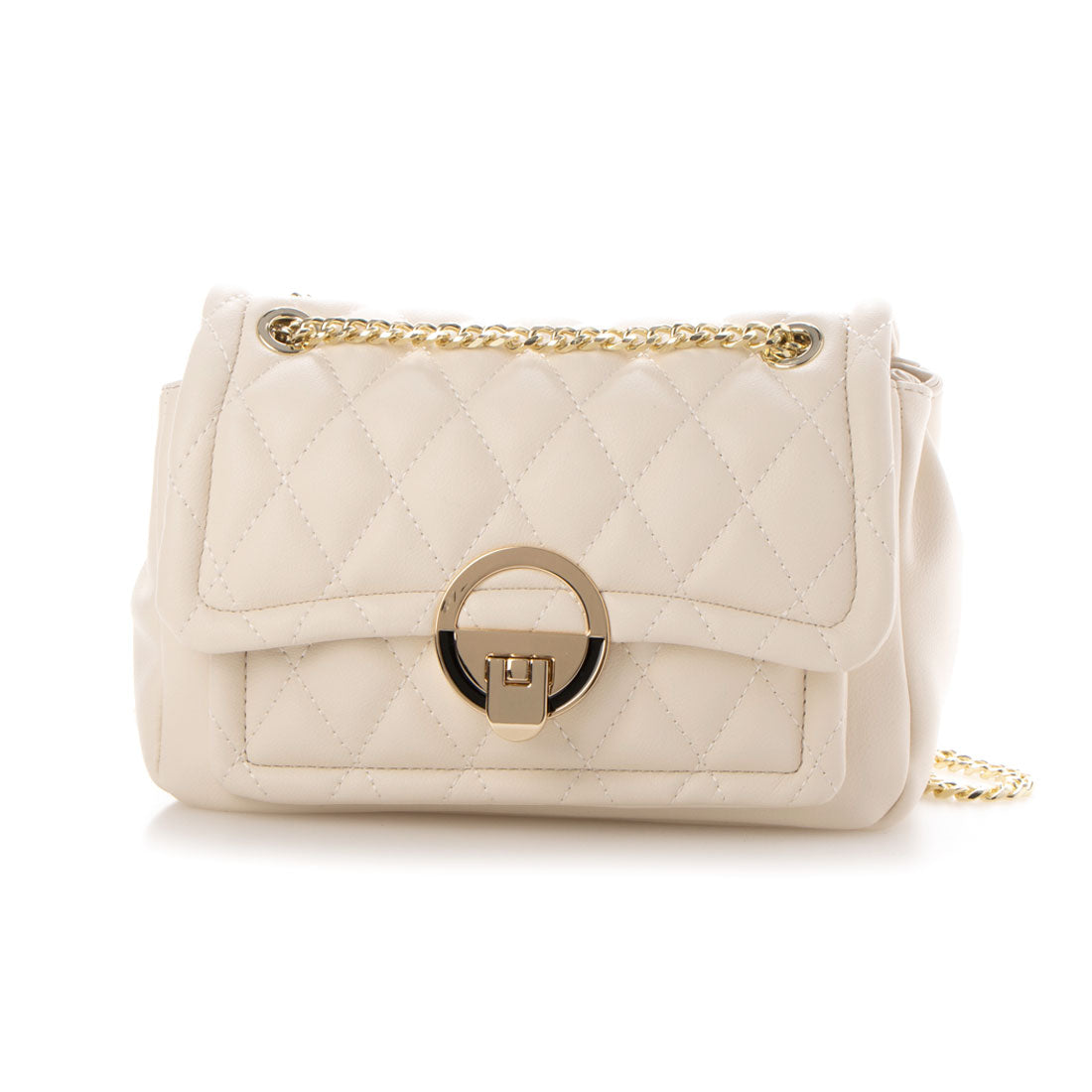 ベース BASE ショルダーバッグ ショルダー キルティング レディース シンプル チェーン フラップ 軽量 小さめ ミニ ミニバッグ パーティー パーティーバッグ 2way レザー調 お洒落 女性 高級感