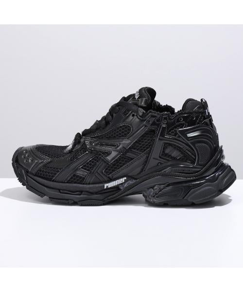 バレンシアガ BALENCIAGA 【サイズ限定特価】BALENCIAGA スニーカー Runner 677402 W3RB1 (1000/BLACK/ブラック) 1000/BLACK/ブラック
