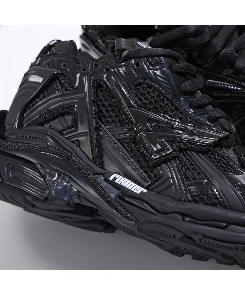 バレンシアガ BALENCIAGA 【サイズ限定特価】BALENCIAGA スニーカー Runner 677402 W3RB1 (1000/BLACK/ブラック) 1000/BLACK/ブラック