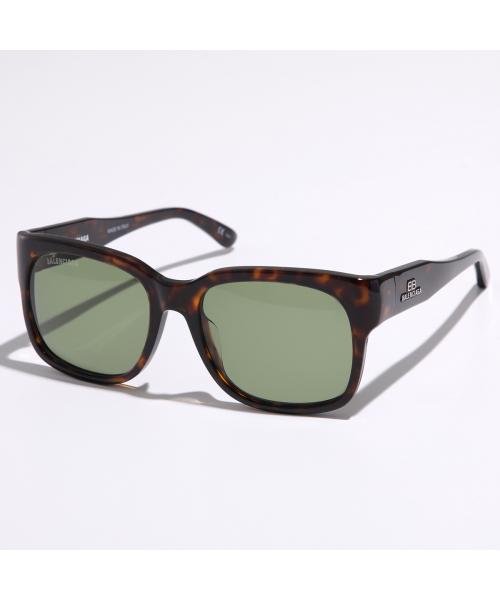 バレンシアガ BALENCIAGA BALENCIAGA サングラス BB0212S ウェリントン型 (001/BLACK-BLACK-GREY) 001/BLACK-BLACK-GREY