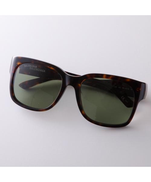 バレンシアガ BALENCIAGA BALENCIAGA サングラス BB0212S ウェリントン型 (001/BLACK-BLACK-GREY) 001/BLACK-BLACK-GREY
