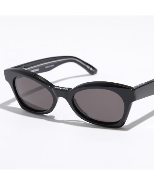 バレンシアガ BALENCIAGA BALENCIAGA サングラス BB0230S バタフライ型 (001/BLACK-BLACK-GREY) 001/BLACK-BLACK-GREY