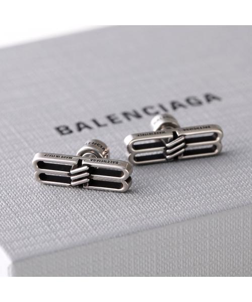 バレンシアガ BALENCIAGA BALENCIAGA ピアス BB ICON EARRINGS P 696221 TZ99I (0911/シルバー) 0911/シルバー