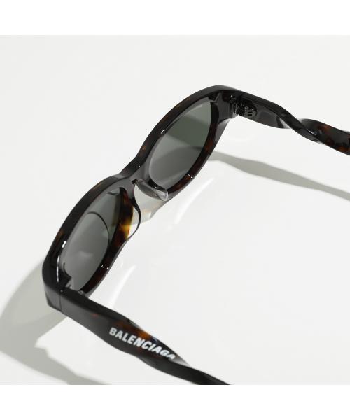 バレンシアガ BALENCIAGA BALENCIAGA サングラス BB0209SA ボストン型 (001/BLACK-BLACK-GREY) 001/BLACK-BLACK-GREY
