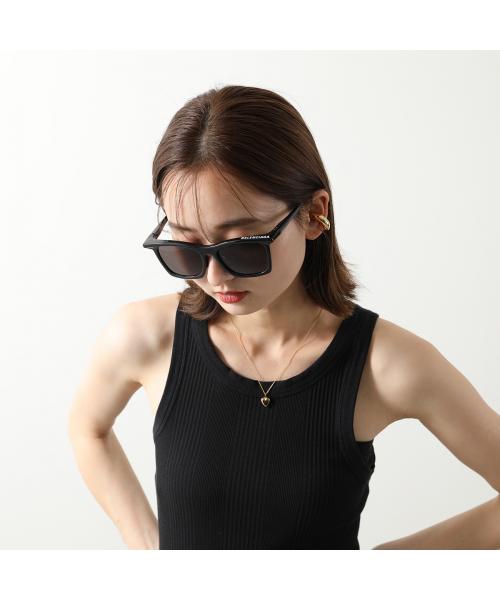 バレンシアガ BALENCIAGA BALENCIAGA サングラス BB0099SA ウェリントン型 (001/BLACK-BLACK-GREY) 001/BLACK-BLACK-GREY