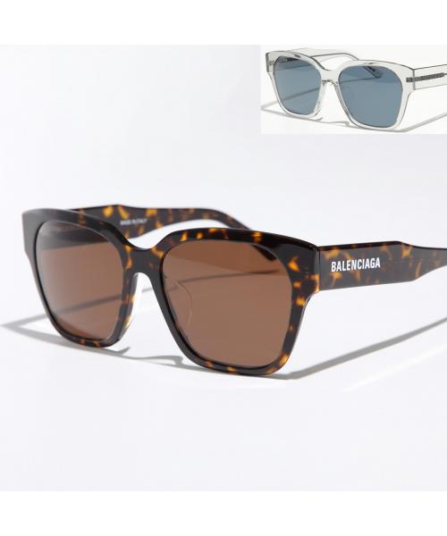 バレンシアガ BALENCIAGA BALENCIAGA サングラス BB0215SA ウェリントン型 (002/HAVANA-HAVANA-BROWN) 002/HAVANA-HAVANA-BROWN