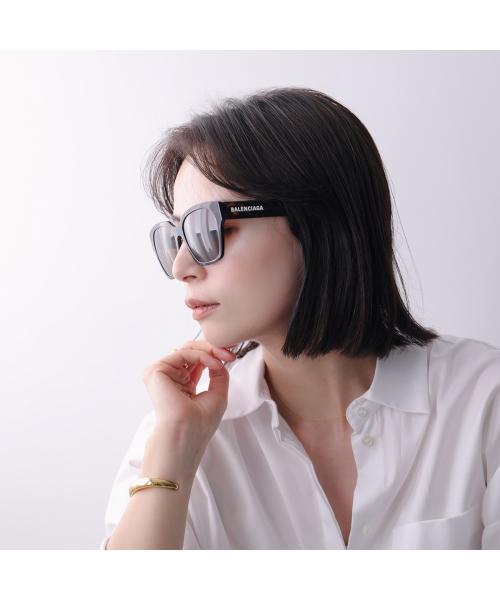 バレンシアガ BALENCIAGA BALENCIAGA サングラス BB0215SA ウェリントン型 (002/HAVANA-HAVANA-BROWN) 002/HAVANA-HAVANA-BROWN