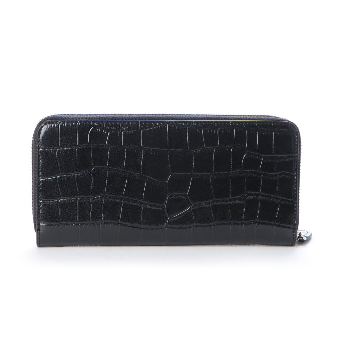バルコス BARCOS クロコダイル型押しロングウォレット