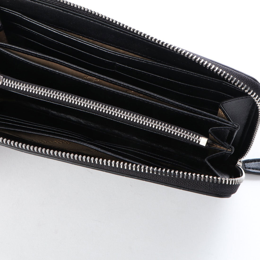 バルコス BARCOS クロコダイル型押しロングウォレット