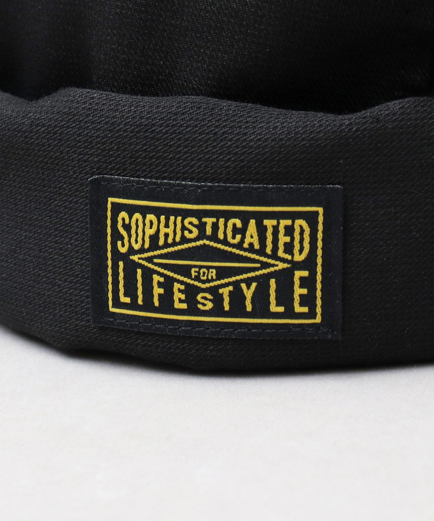 ベーシックエンチ Basiquenti ブラックタグ フィッシャーマンキャップ ロールキャップ 帽子 メンズ カジュアル シンプル (ベージュ) ベージュ