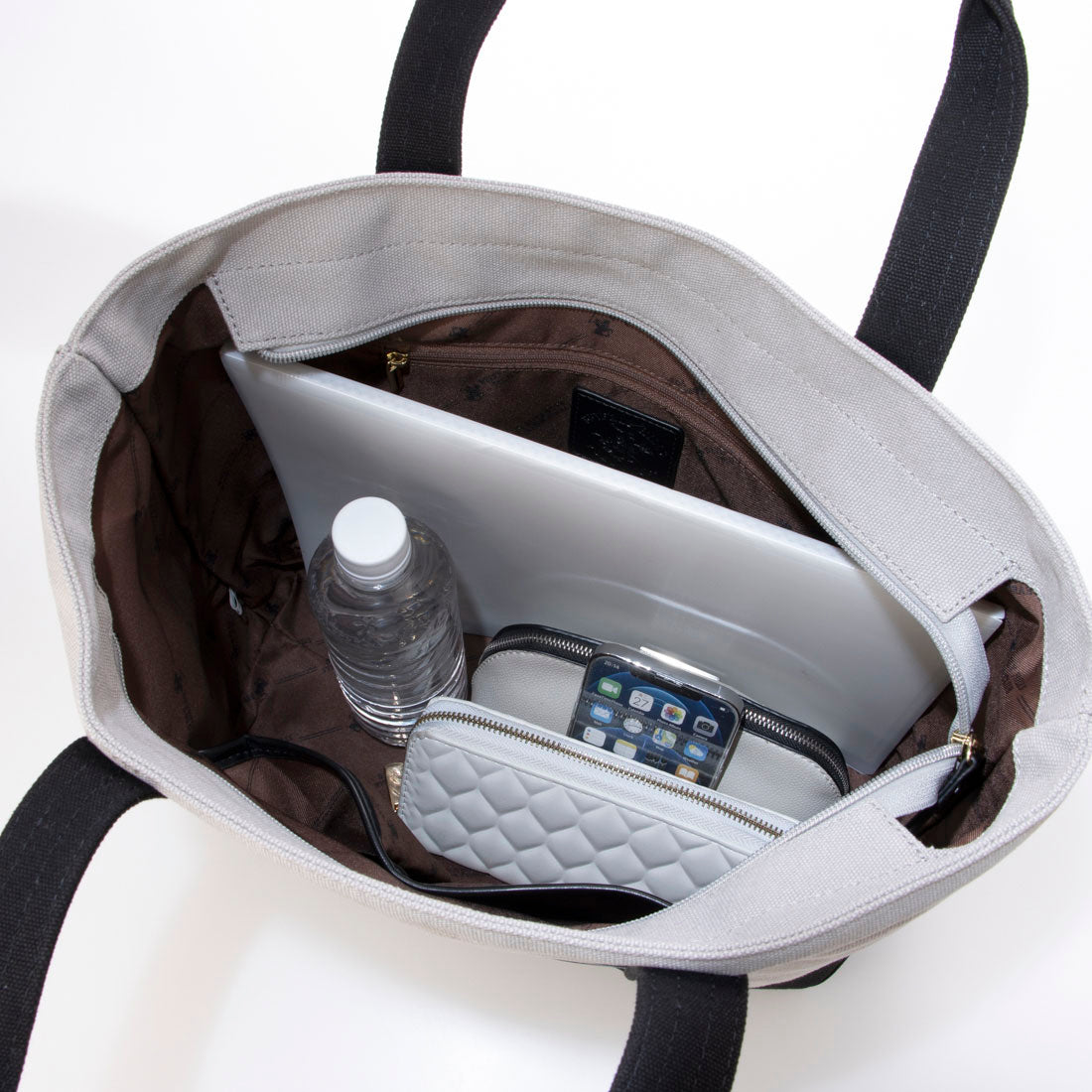 ビバリーヒルズポロクラブ BEVERLY HILLS POLO CLUB トートバッグ レディース 通勤 通学 A4収納 大きめ 帆布 お出かけ 大人可愛い 刺繍 キャンバストートバッグL 肩掛け対応 バッグ BHPC ブランドバッグPN15245301BB (ブラック) ブラック