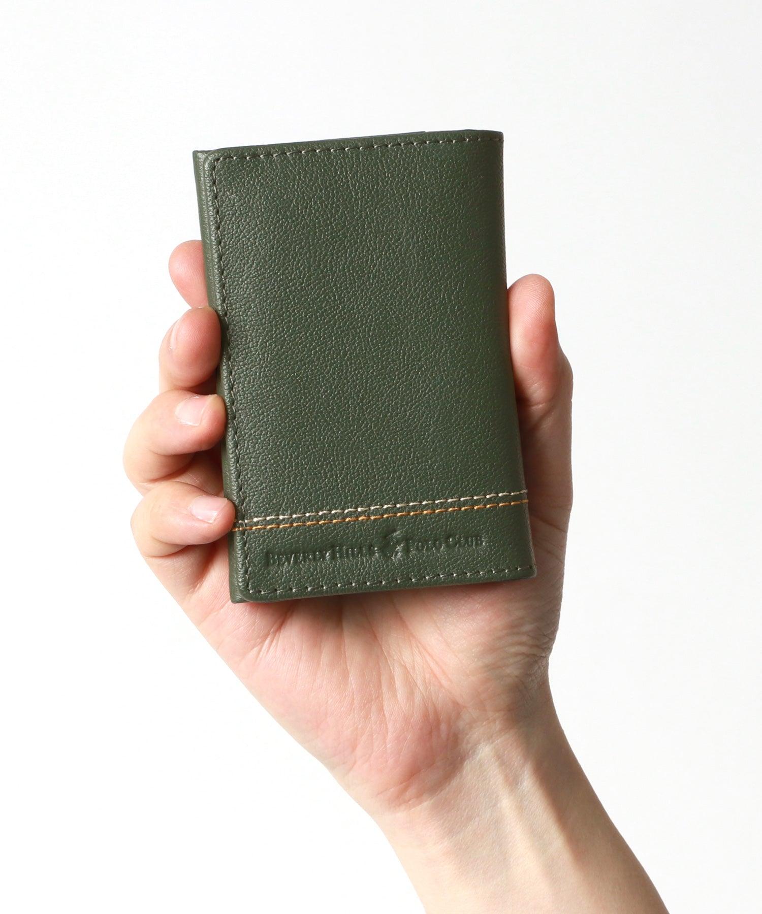 ビバリーヒルズポロクラブ BEVERLY HILLS POLO CLUB BHPCテックス名刺入 (ダークブラウン) ダークブラウン